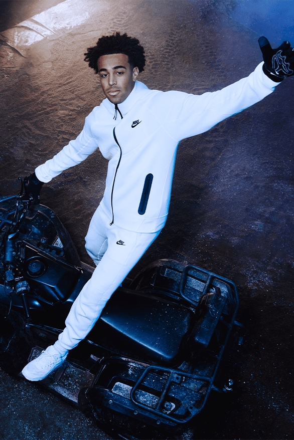 Nike Don't Sweat the Tech-nique Campaign tech fleece outerwear technology Eerling Haaland Phil Foden Carlos Alcaraz Naomi Osaka