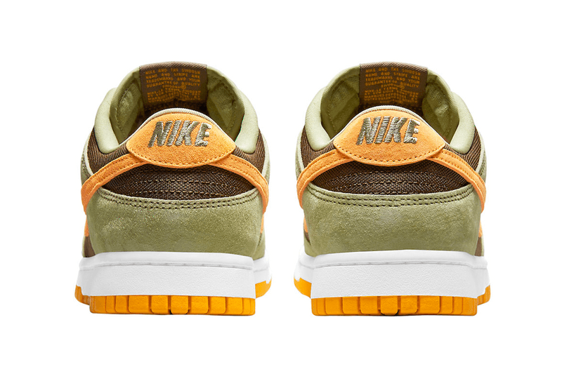 Nike Dunk Low Dusty Olive DH5360-300 Release Information details date sneakers footwear hype holiday 2023 Ugly Duckling