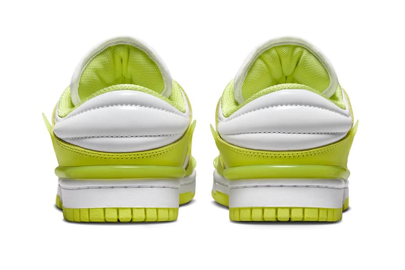 Official Images of the Nike Dunk Low Twist "Lemon Twist" DZ2794-700 holiday 2023 Light Lemon Twist/Light Lemon Twist-White release info sneakers swoosh shoes