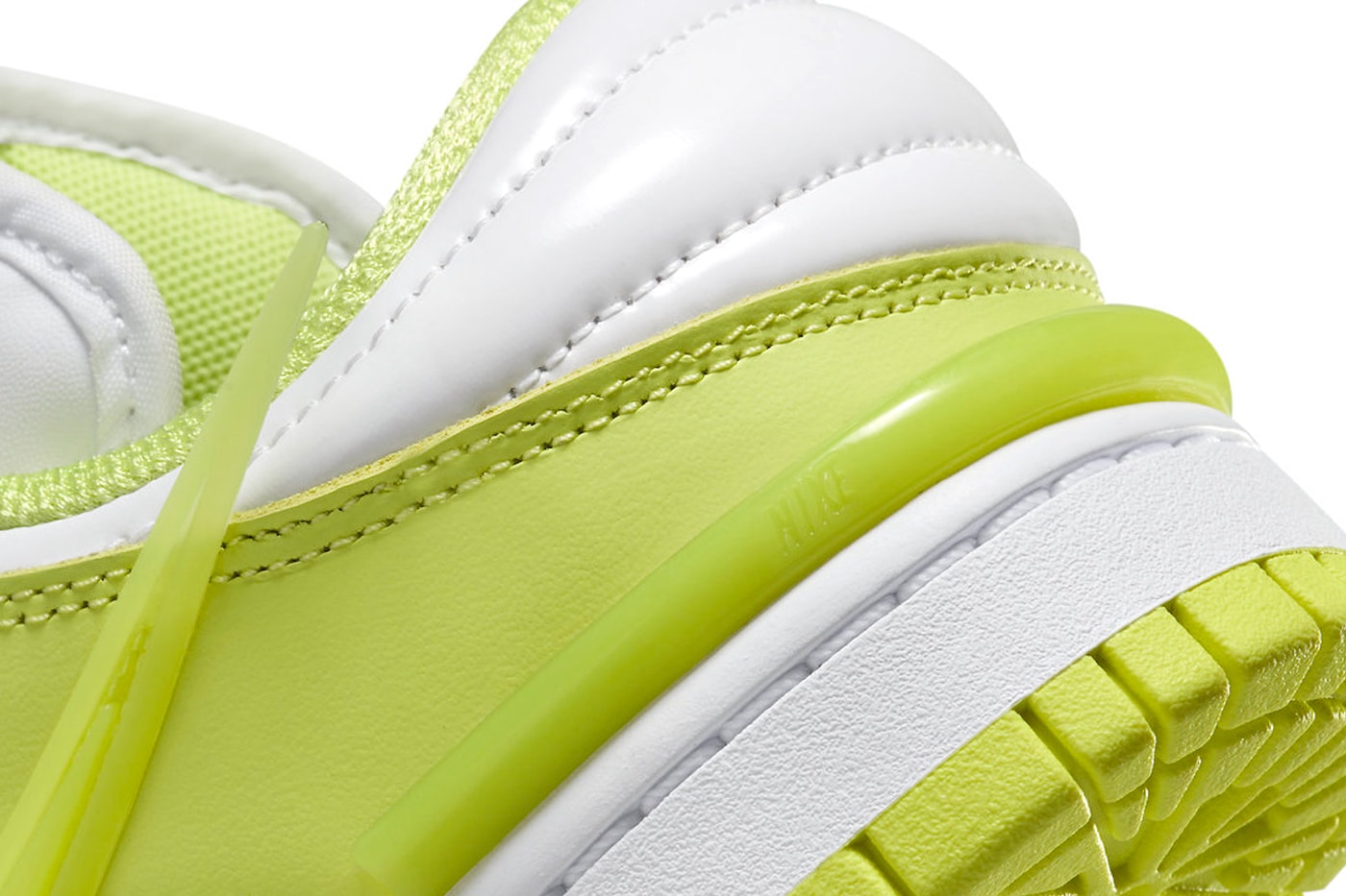Official Images of the Nike Dunk Low Twist "Lemon Twist" DZ2794-700 holiday 2023 Light Lemon Twist/Light Lemon Twist-White release info sneakers swoosh shoes