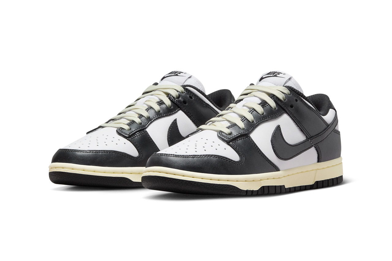 Nike Dunk Low Vintage Panda FQ8899-100 Release Info date store list buying guide photos price
