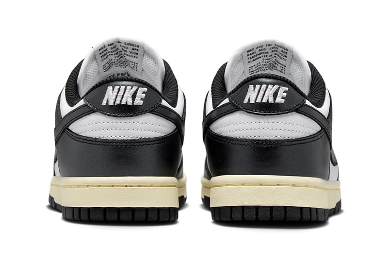 Nike Dunk Low Vintage Panda FQ8899-100 Release Info date store list buying guide photos price