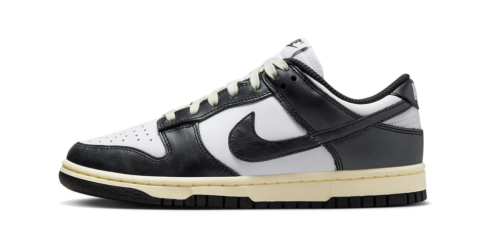 A "Vintage Panda" Look Hits the Nike Dunk Low