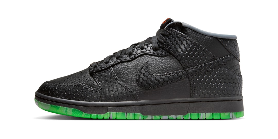 The Nike Dunk Mid "Halloween" Releases Next Week