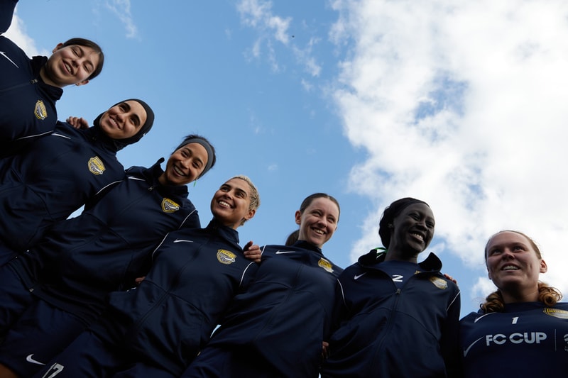 Nike FC Football Soccer Sports Premier League Australia New Zealand Women's World Cup Accelerator Program Swoosh Just Do It