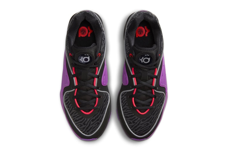 Nike KD 16 Black Vivid Purple Release Info DV2916-002 Date Buy Price Kevin Durant