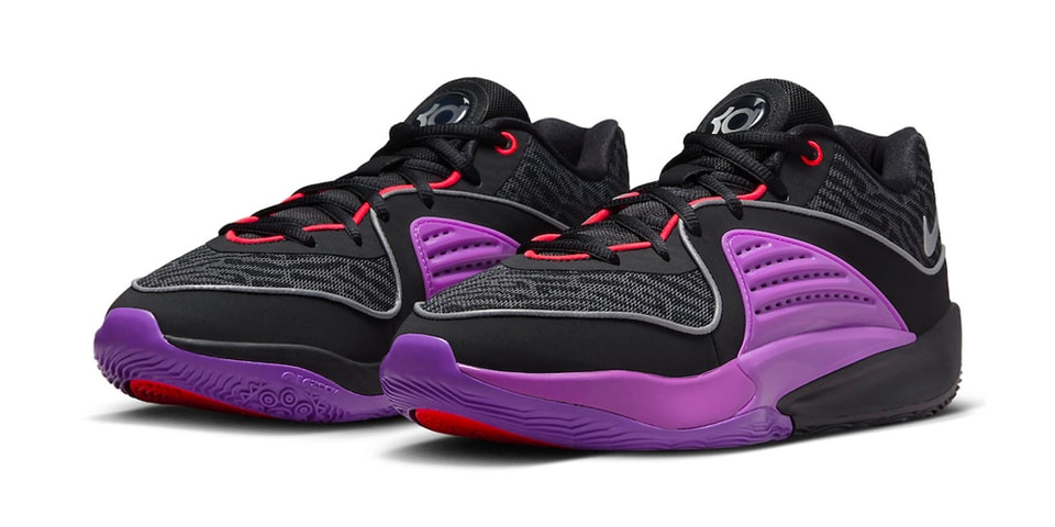 Nike KD 16 Receives "Raptors"-Like "Black/Vivid Purple" Colorway