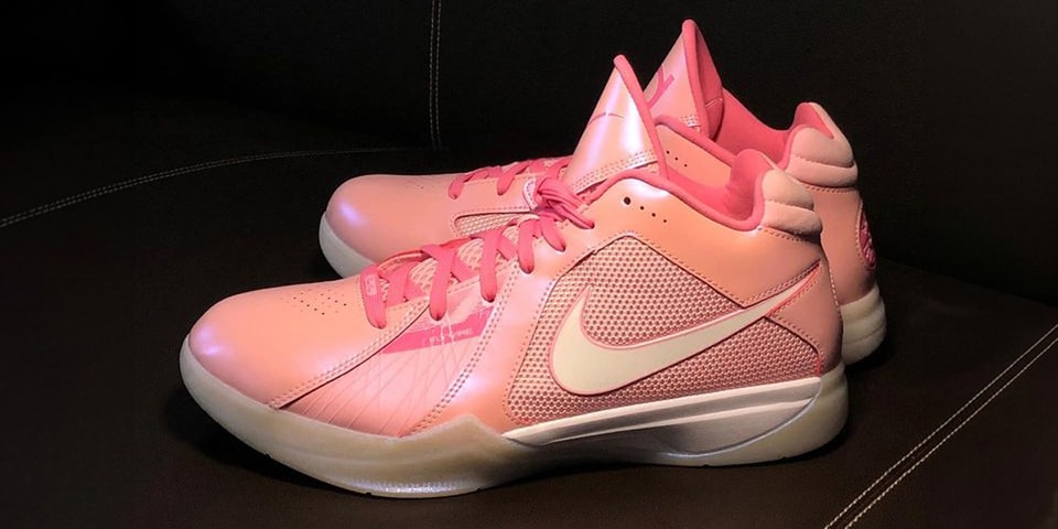 First Look at the Nike KD 3 "Aunt Pearl"