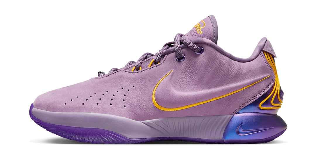 Official Images of the Nike LeBron 21 "Purple Rain"