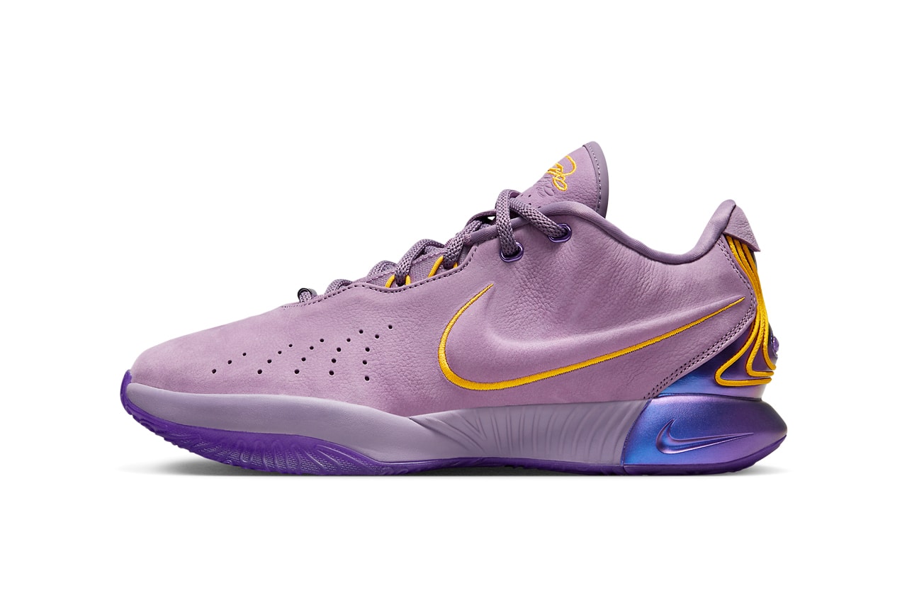 Nike LeBron 21 Violet Dust purple rain FV2345-500 Release Date info store list buying guide photos price