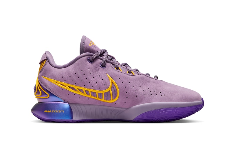 Purple LeBron James Shoes.