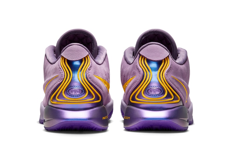 Nike LeBron 21 'Violet Dust' Lakers Release Date