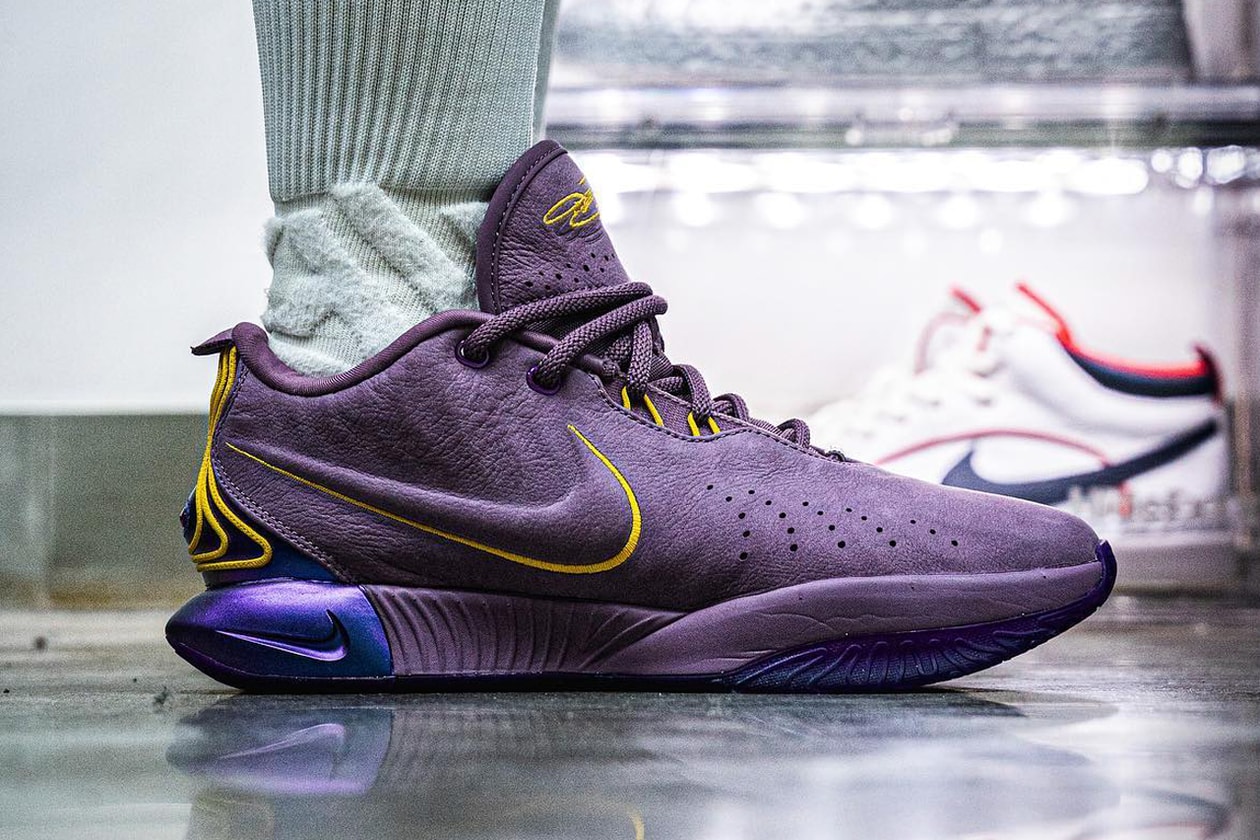Nike LeBron 21 Violet Dust purple rain FV2345-500 Release Date info store list buying guide photos price