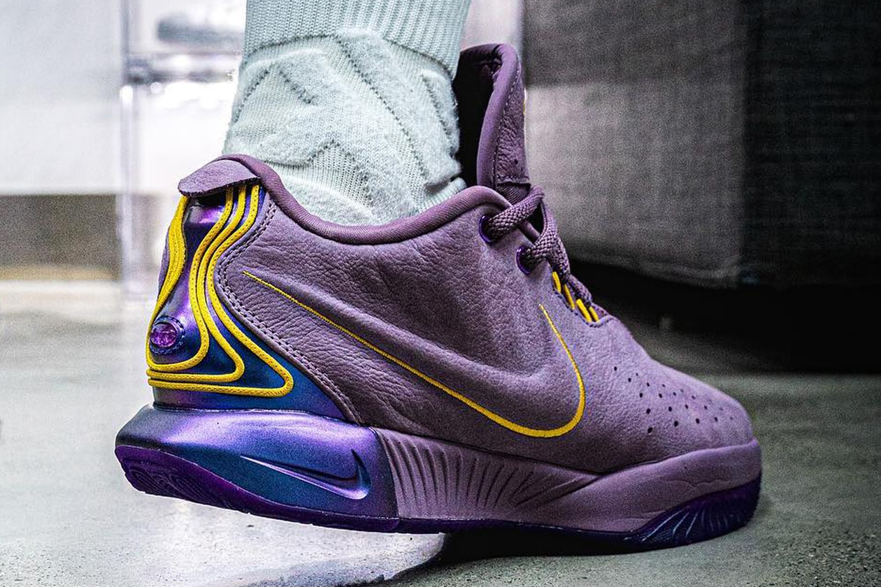 Lakers' LeBron James Unveils Nike LeBron 21 Sneaker in Instagram