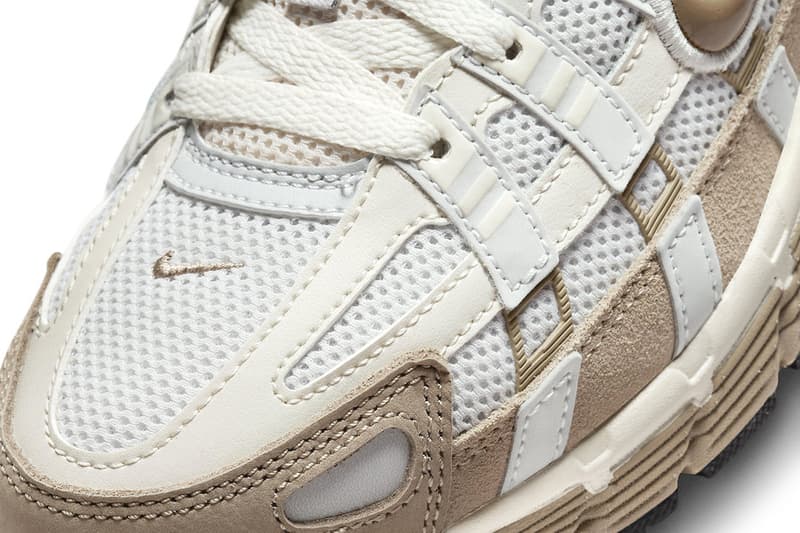 Nike P-6000 "Khaki" Is Arriving Just in Time for Fall FQ8243-025  Photon Dust/Khaki-Light Bone-Pale Ivory-Sail-Baroque Brown running shoe swoosh technical