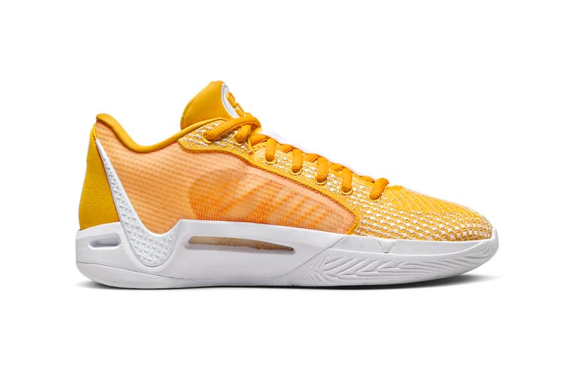 Official Look at the Nike Sabrina 1 "University Gold" FQ3391-700 University Gold/White-University Gold sabrina ionescu wnba basketball new york liberty oregon swoosh shoes sneakers kobe bryant