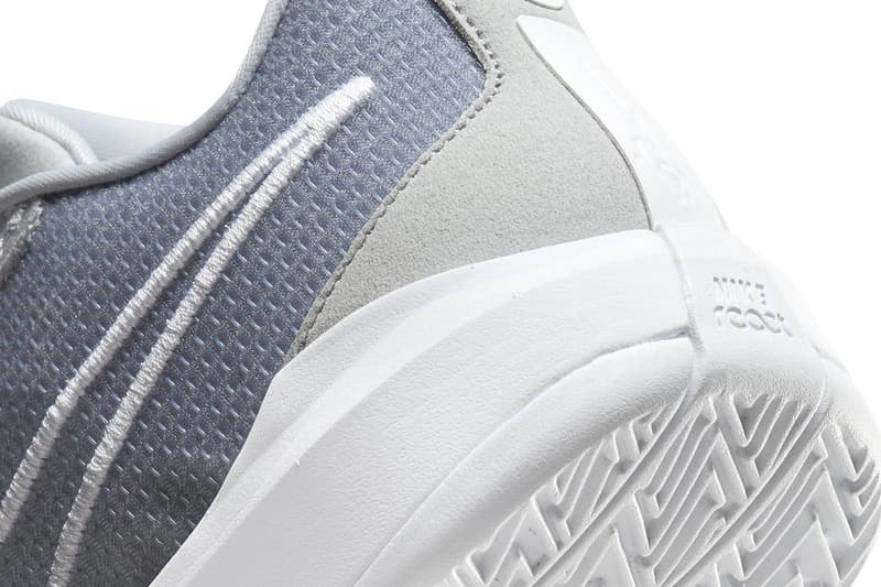 Nike Sabrina 1 Drops in a Classic "Wolf Grey" FQ3391-010 Wolf Grey/White-Wolf Grey fall 2023 basketball new york liberty wnba sabrina ionescu swoosh kobe