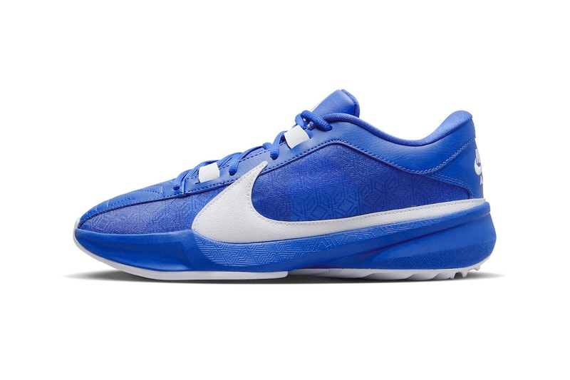 Nike Zoom Freak 5 TB Surfaces in "Game Royal" Game Royal/White-Black DZ2946-400 Giannis antetokounmpo nba basketball milwaukee bucks greek freak