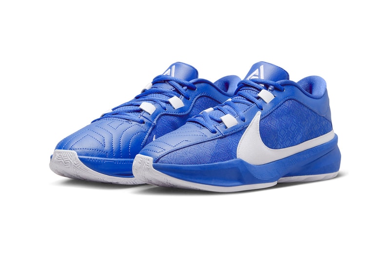 Nike Zoom Freak 5 TB Surfaces in "Game Royal" Game Royal/White-Black DZ2946-400 Giannis antetokounmpo nba basketball milwaukee bucks greek freak