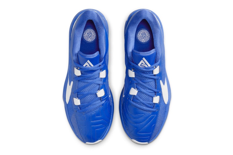 Nike Zoom Freak 5 TB Surfaces in "Game Royal" Game Royal/White-Black DZ2946-400 Giannis antetokounmpo nba basketball milwaukee bucks greek freak