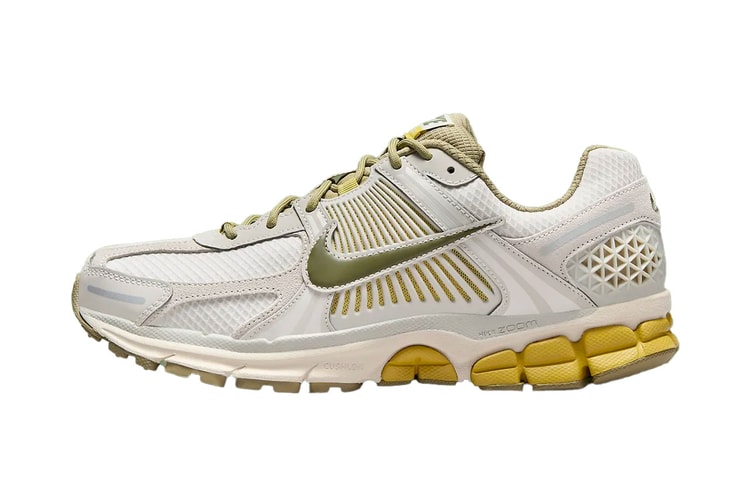 Nike Zoom Vomero 5 Surfaces in "Light Bone" with Olive Accents