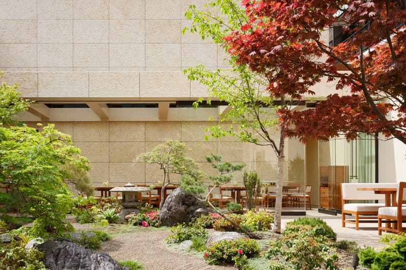 Nobu Hotel Palo Alto Montalba Architects Japanese Garden Lanscaping