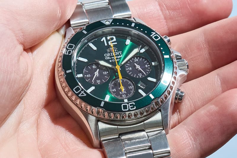 Orient Mako Solar Chronograph UK-Only Color Release Info