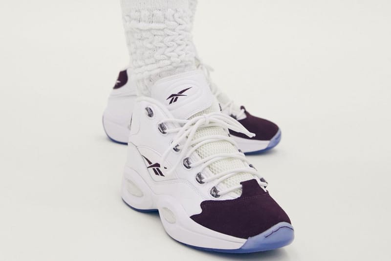 Packer and Reebok Honor Allen Iverson's Legacy With a Question Mid "Burgundy Suede" Collab