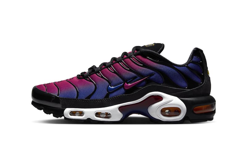 Patta x Nike Air Max Plus "FC Barcelona" Set To Arrive This Holiday Season FN8260-001 Rush Fuchsia/Deep Royal Blue-Black-White sneaker technical shoe