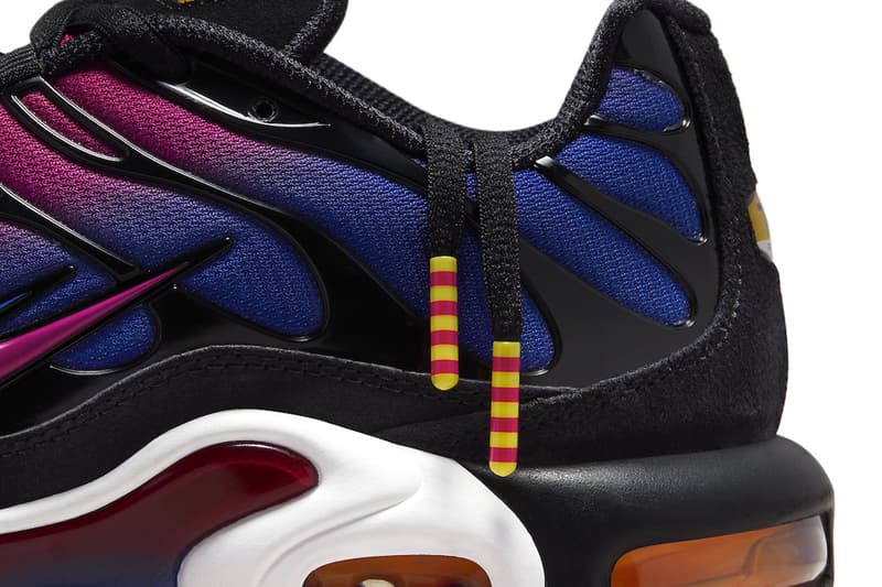 Patta x Nike Air Max Plus "FC Barcelona" Set To Arrive This Holiday Season FN8260-001 Rush Fuchsia/Deep Royal Blue-Black-White sneaker technical shoe