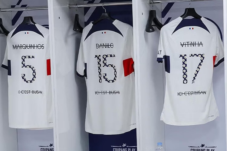 Paris Saint-Germain Taps G-Dragon's PEACEMINUSONE for Busan Football Kit