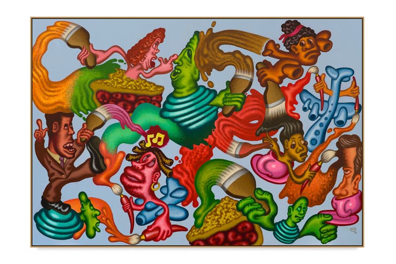 Peter Saul Venus Over Manhattan Exhibition New York