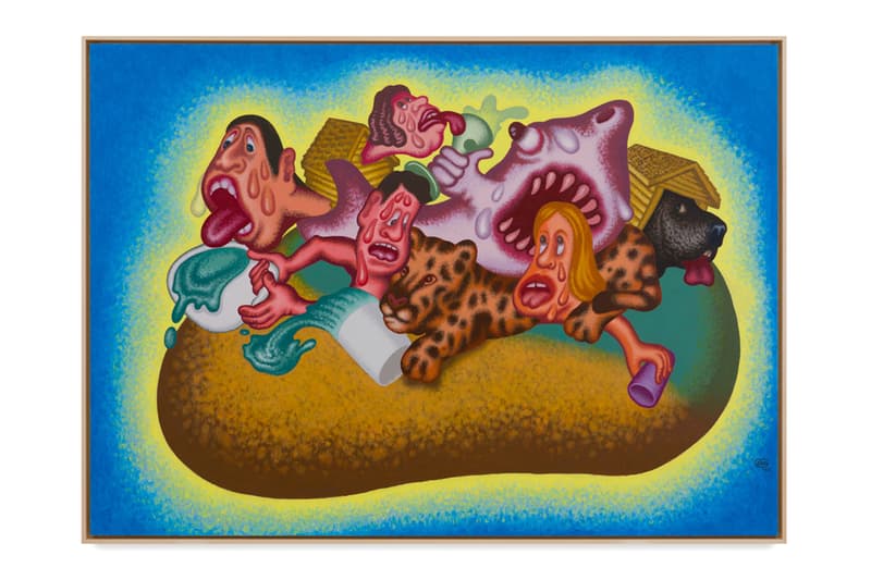 Peter Saul Venus Over Manhattan Exhibition New York