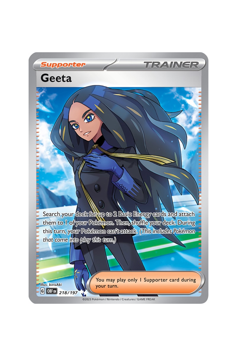 geeta trainer pokemon card value Pokemon Geeta Obsidian Flames 188/197 – Collectables 4 You