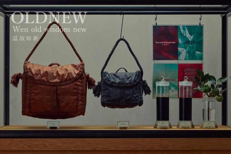 PORTER Used an Ancient Dyeing Technique for “OLDNEW” Collection