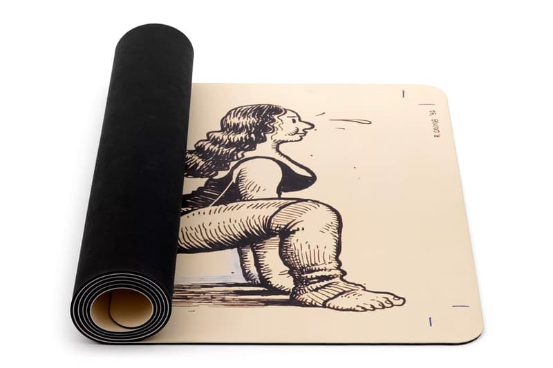 R. Crumb Shape Up! Yoga Mat David Zwirner Platform