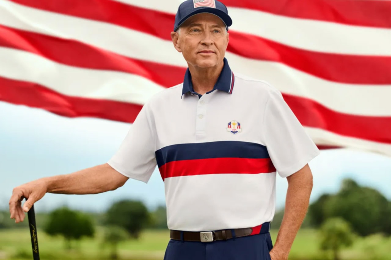 ralph lauren ryder cup usa team outfitter official polo shirts long sleeve short trouser vest caps collection online event rome