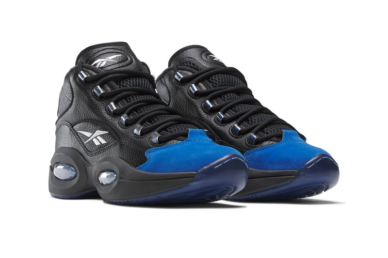 reebok question mid black blue release date info store list buying guide photos price
