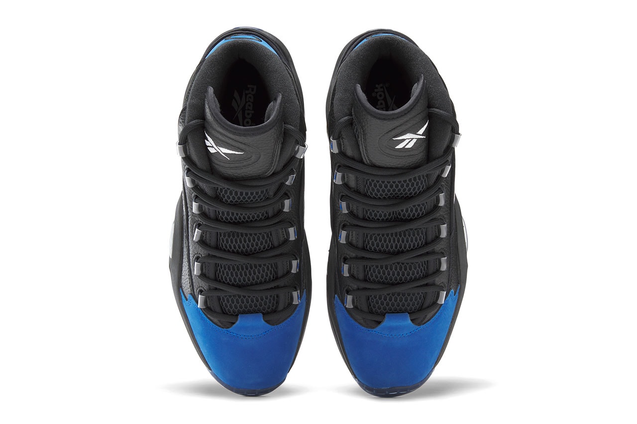 reebok question mid black blue release date info store list buying guide photos price 