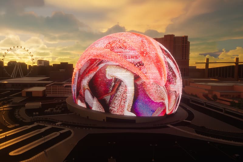 Refik Anadol Sphere Las Vegas Art Installation Debut