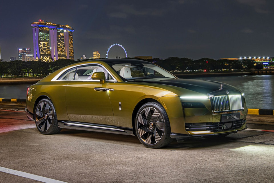 Rolls Royce Spectre Southeast Asia Debut Singapore