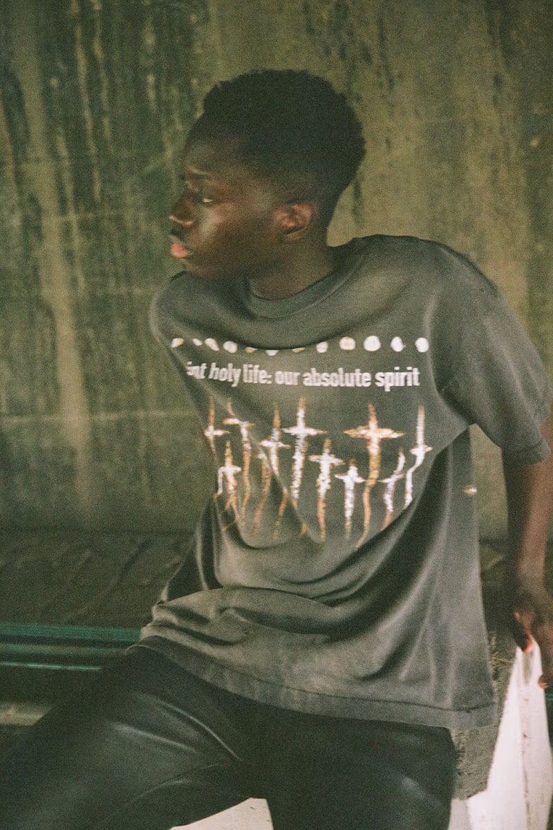 ©SAINT M×××××× Releases First Collaboration with FORSOMEONE saint michael grundge vintage tshirts japanese streetwear