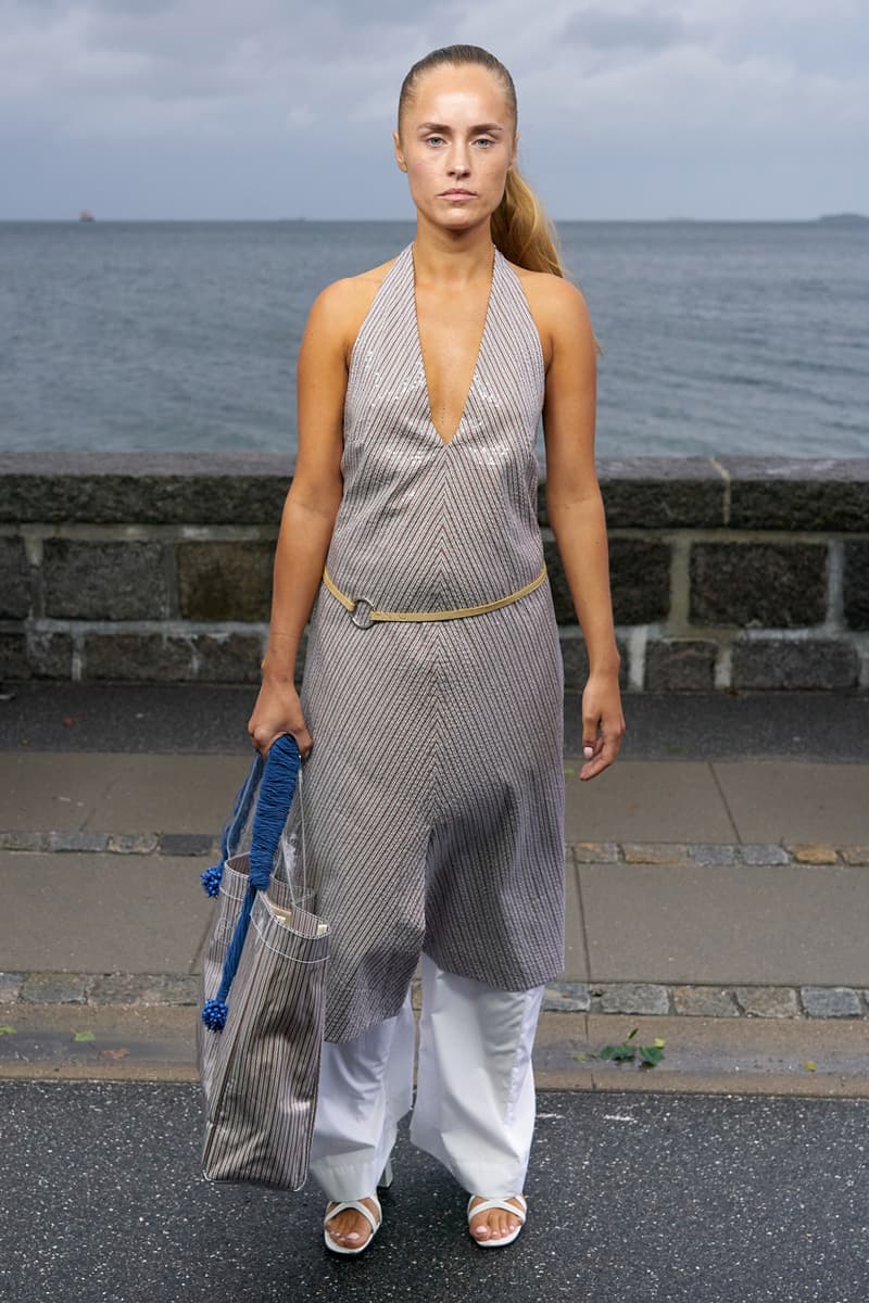 Saks Potts Spring 2024 Copenhagen Fashion Week Runway Show Collection Charlottenlund "Horden Rund" 