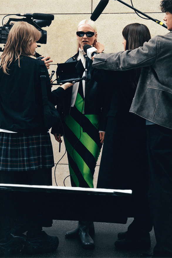 Samsøe Samsøe Fall Winter 2023 Campaign rush hour menswear womenswear