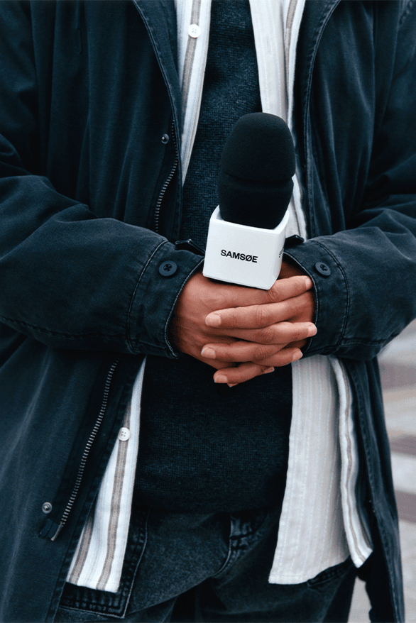 Samsøe Samsøe Fall Winter 2023 Campaign rush hour menswear womenswear