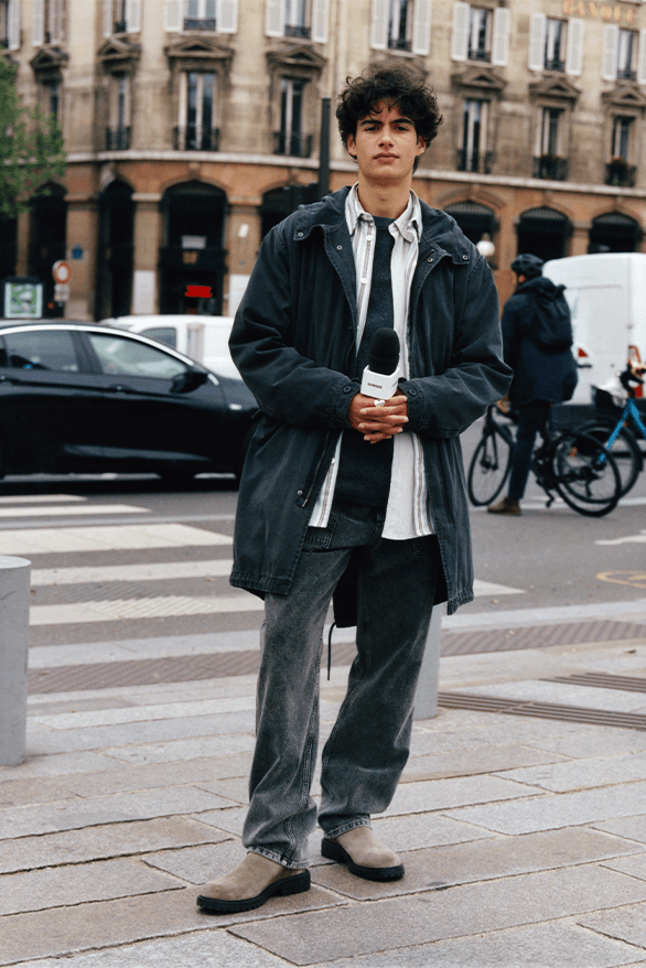 Samsøe Samsøe Fall Winter 2023 Campaign rush hour menswear womenswear