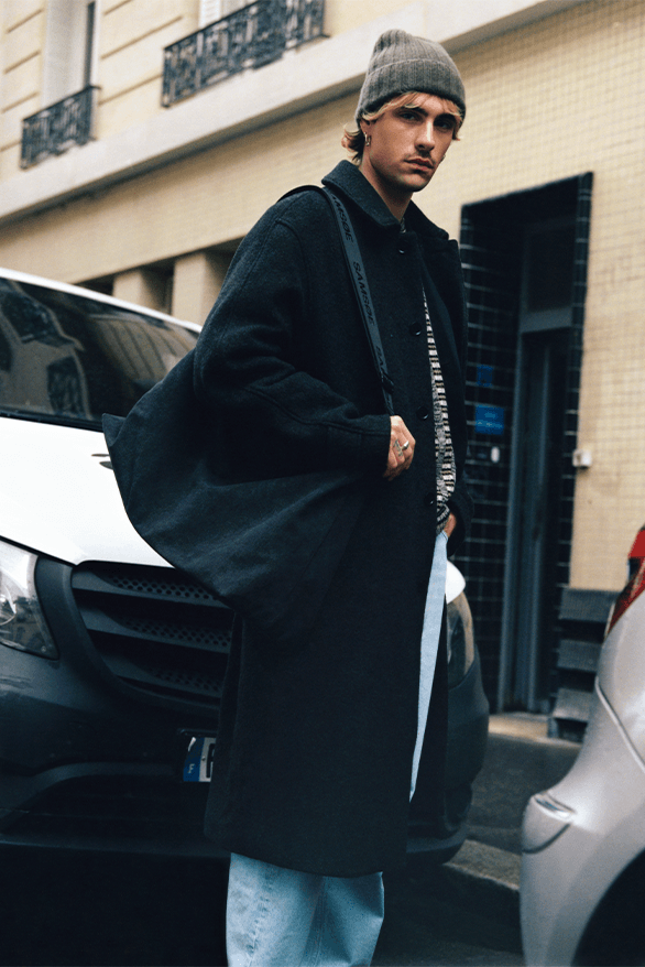 Samsøe Samsøe Fall Winter 2023 Campaign rush hour menswear womenswear