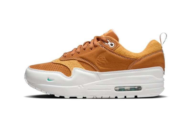 Official Look at the Serena Williams Design Crew x Nike Air Max 1 FQ4298-800 release info tennis star diversity creativity swoosh air max day vibrant yellow