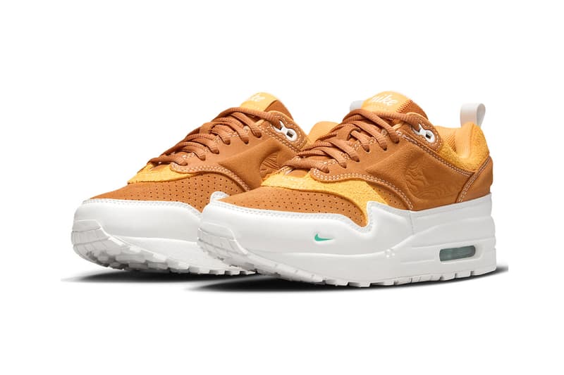 Official Look at the Serena Williams Design Crew x Nike Air Max 1 FQ4298-800 release info tennis star diversity creativity swoosh air max day vibrant yellow