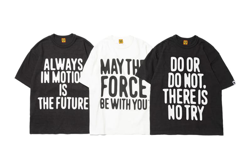Yoda's Wisdom Graces Three Collaborative HUMAN MADE Tees